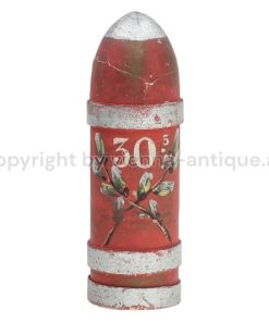 WW1 Grabenarbeit Granate 30,5cm Mörser mit Glockenspiel Candybox